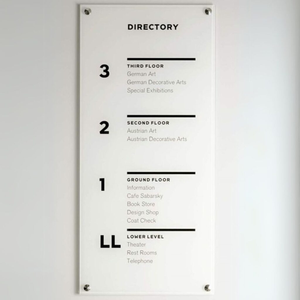 Glass-signage