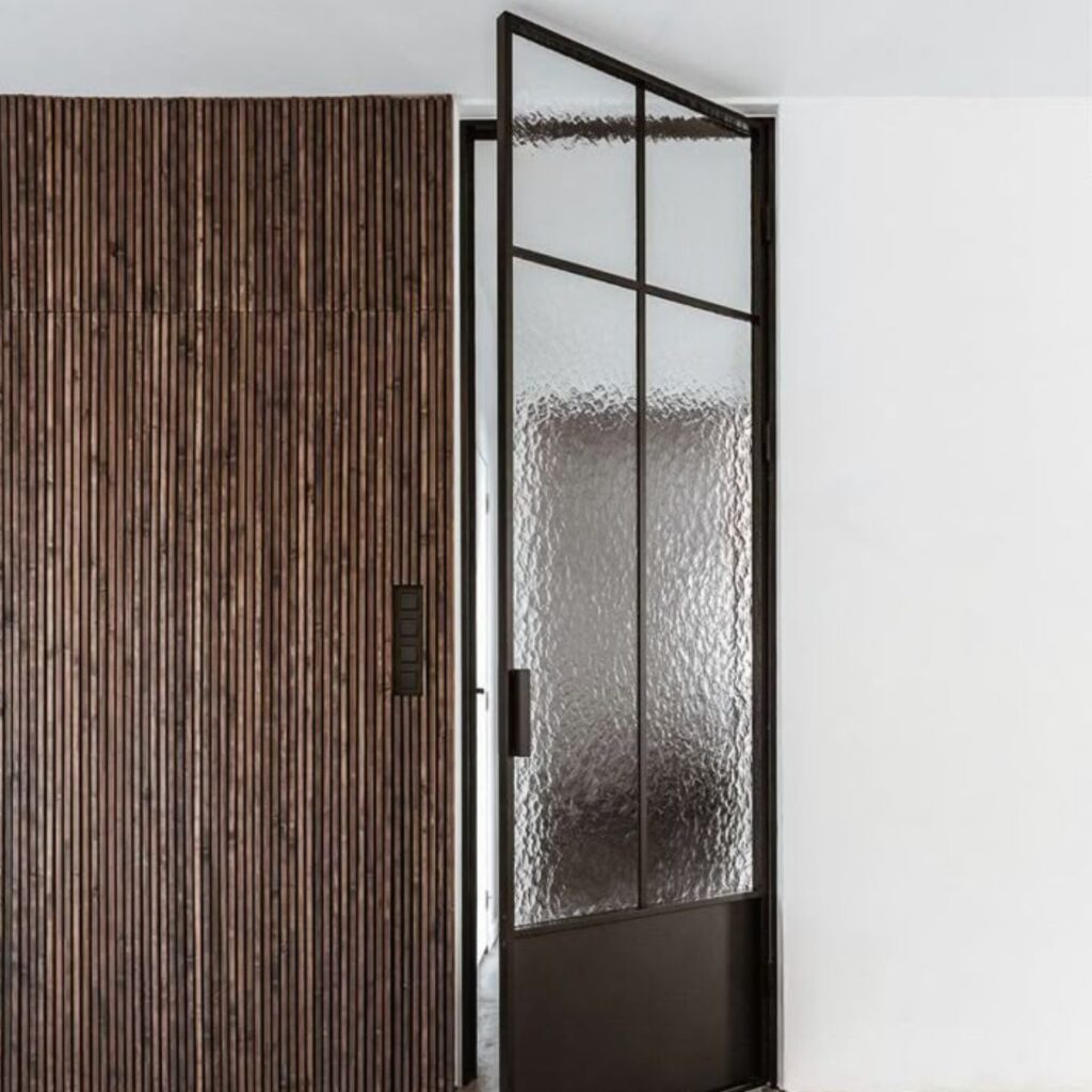 glass door
