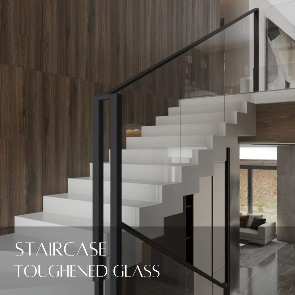 staircase-Toughened-glass
