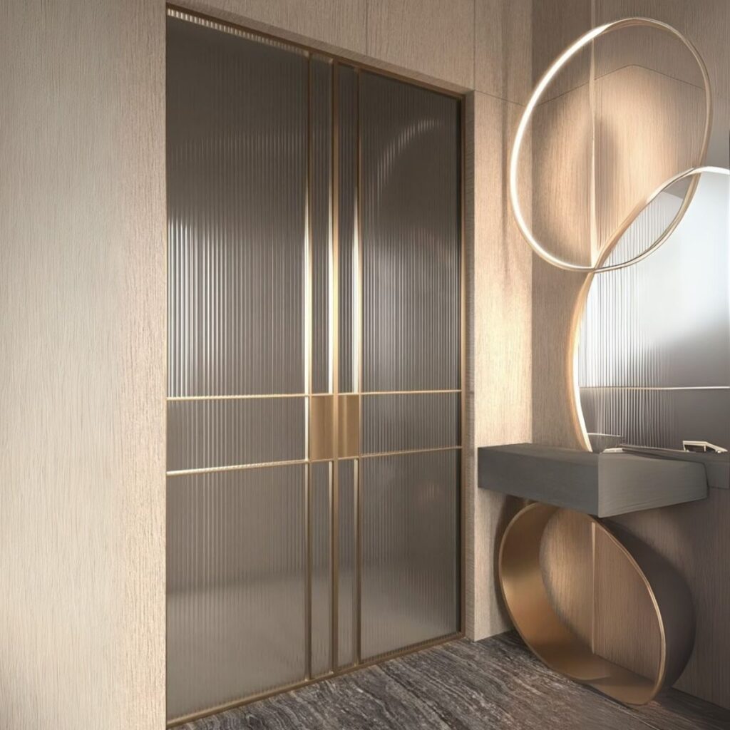 Glass-double-doors