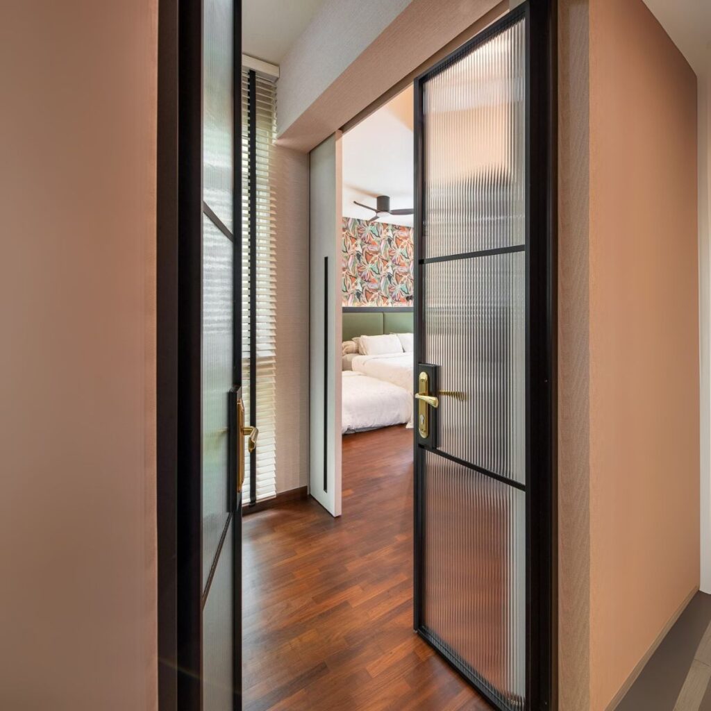 Glass-double-doors
