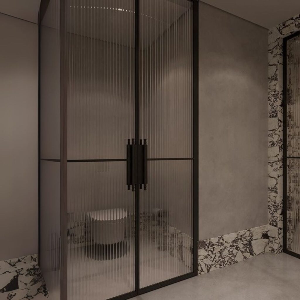 Glass-double-doors