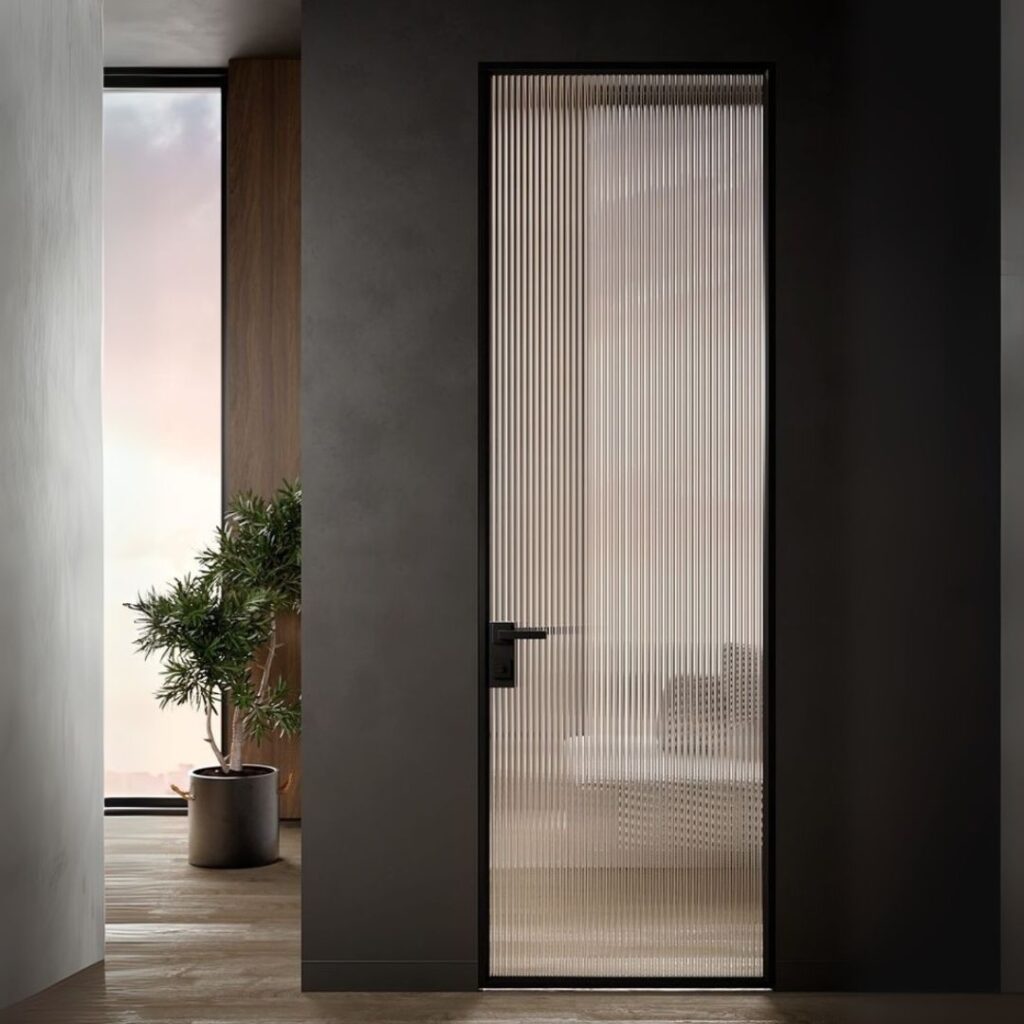 Glass Flush Doors