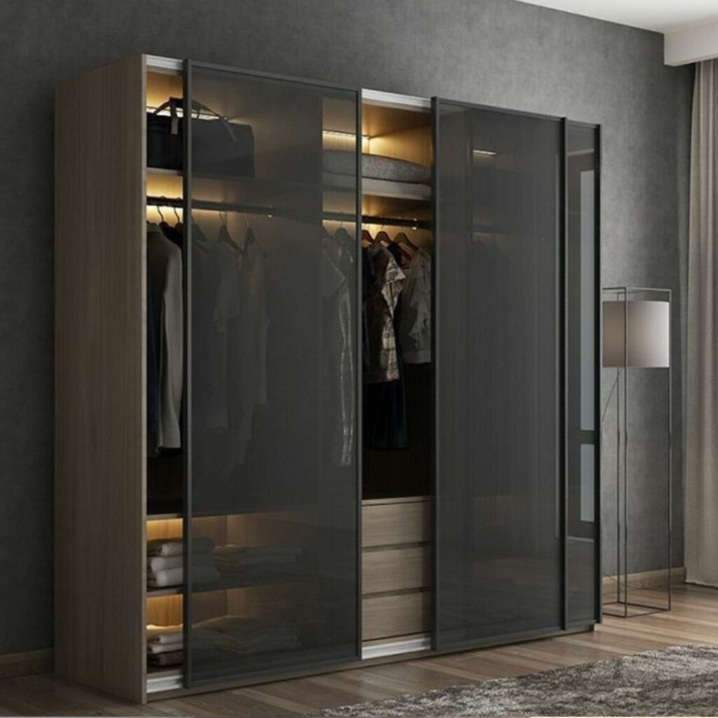 Glass Wardrobe Sliders