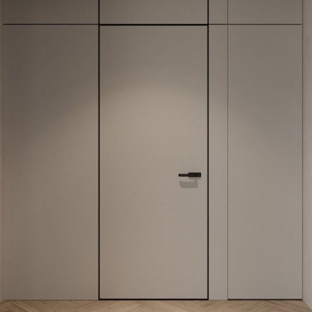 MICROCEMENT FLUSH DOORS 1