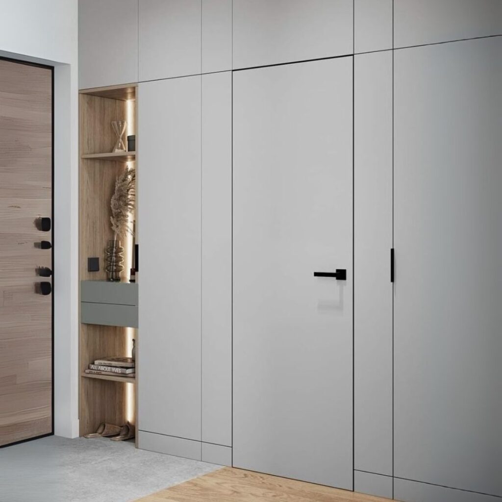 MICROCEMENT FLUSH DOORS 1