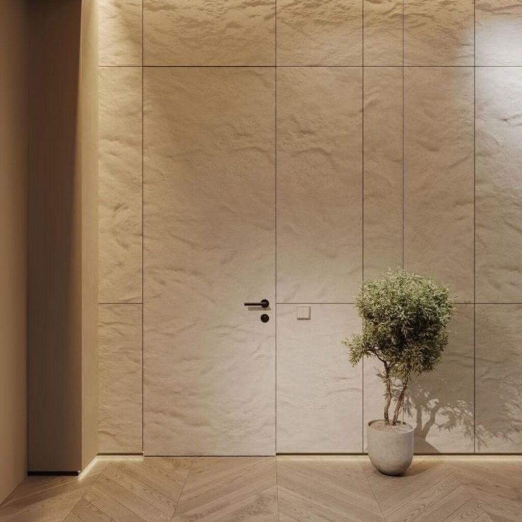 Microcemented Flush Doors