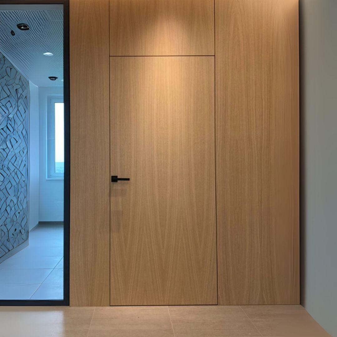 Flush Shutter Where the door disappears into design - wooden flush doors that blends ...