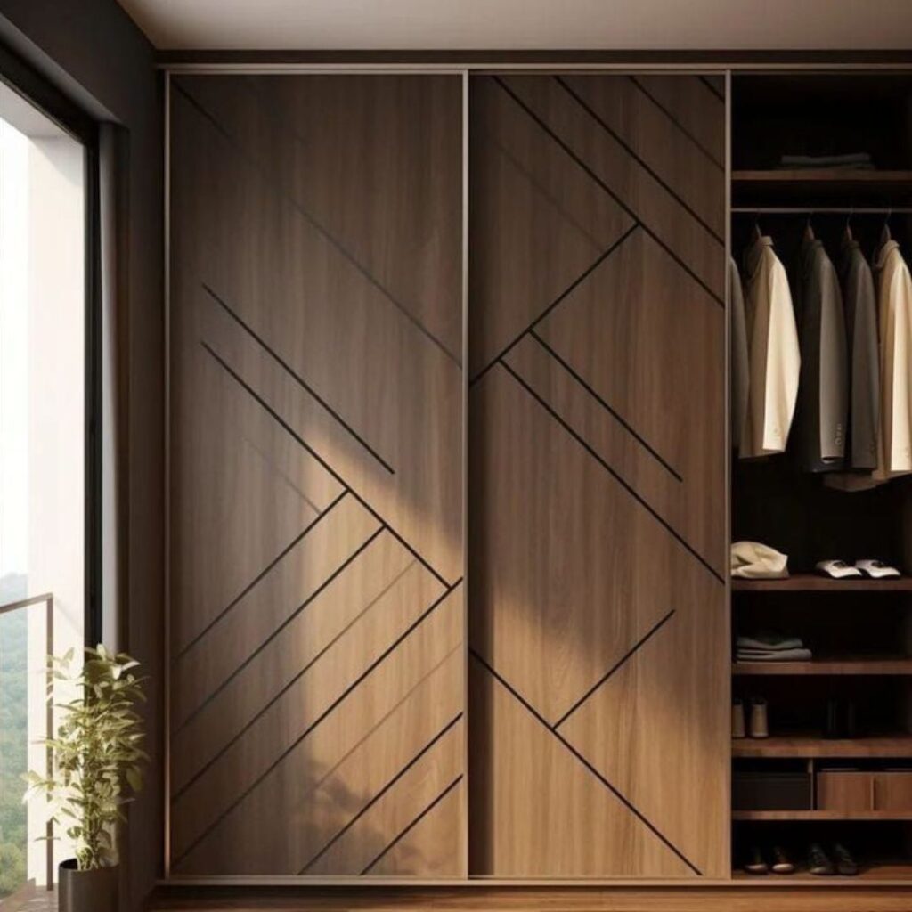 wooden Wardrobe Sliders