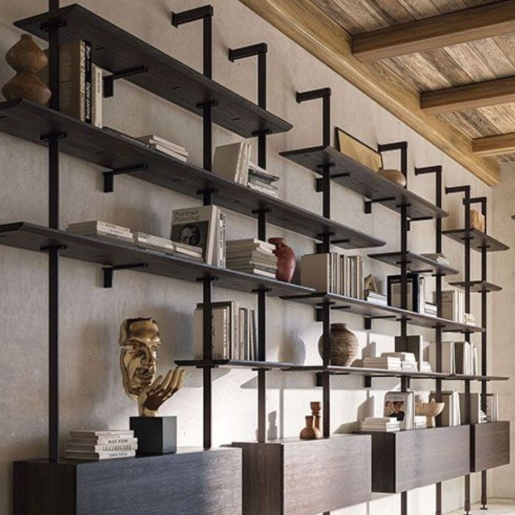 aluminium open shelfs